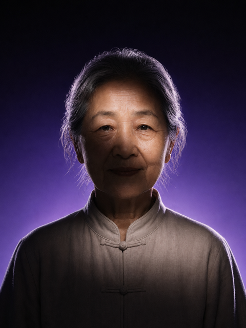 Grandma Chen portrait